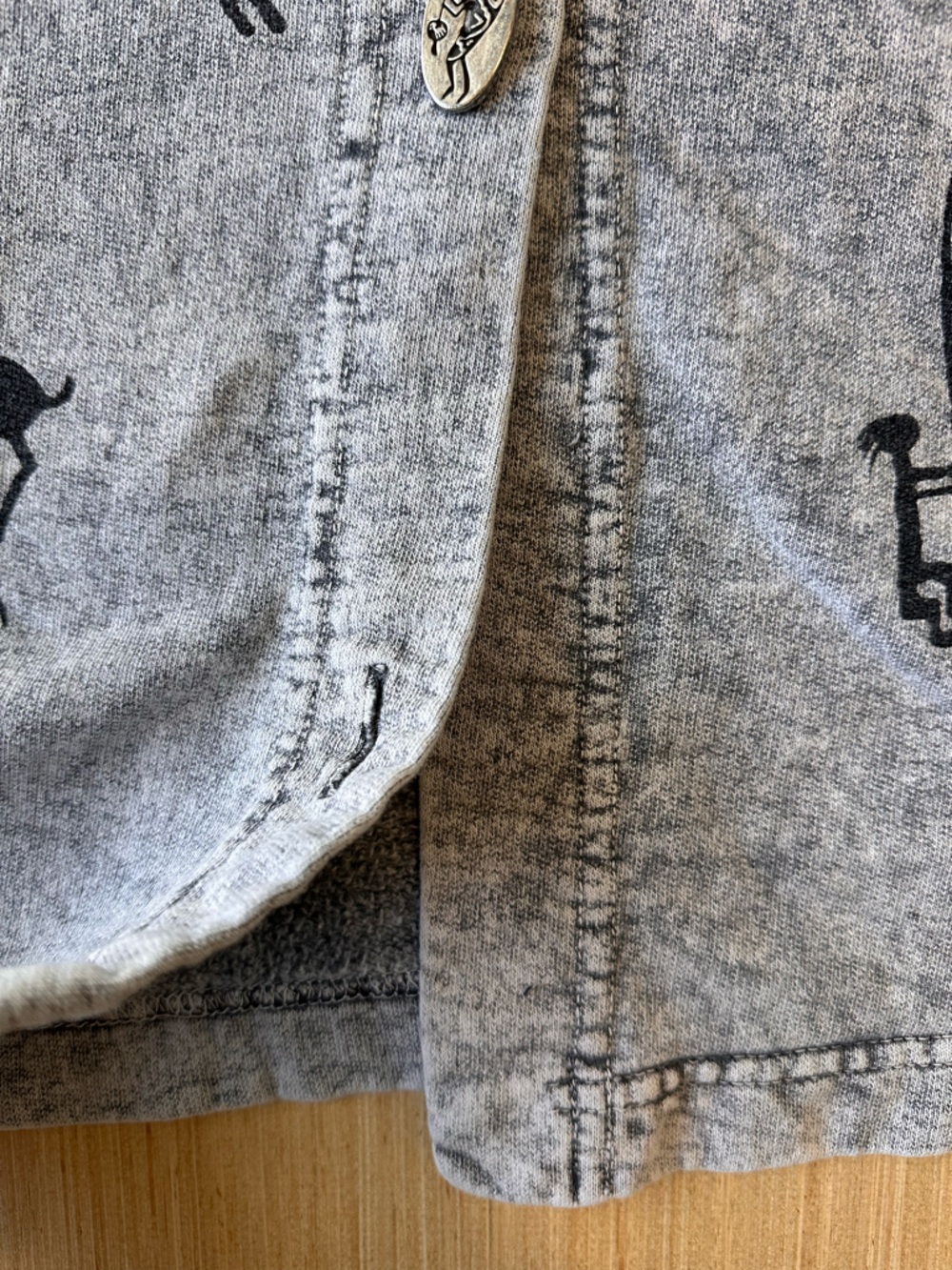 Bfofo Women's VTG Designs Southwestern Stonewashed
Gray Tribal Aztec Art Vest - Picture 5 of 6